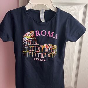 Navy Blue Roma Kids T-Shirt